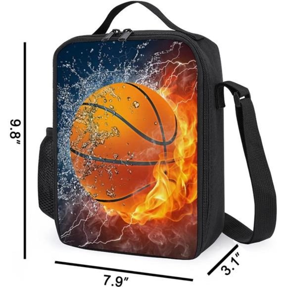 Children Lunch Box for girls boys Cooler Tote Bag Beach/Picnic - Picture 4 of 6